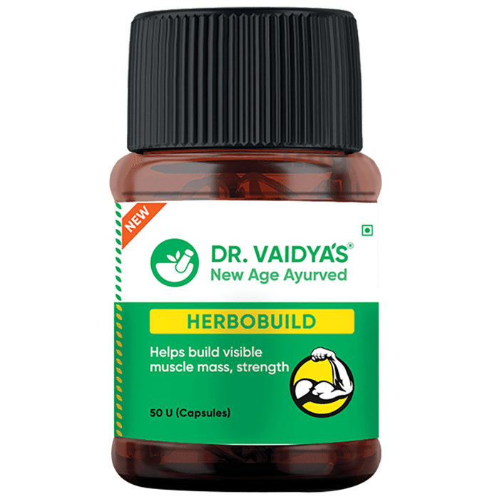 Dr. Vaidya's Herbobuild Capsule (50 Each)