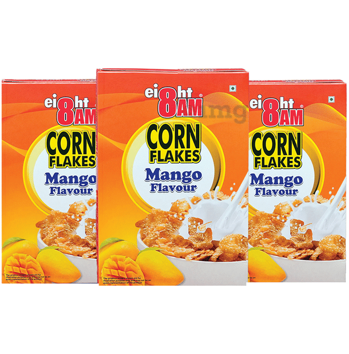 8AM Corn Flakes (300gm Each) Mango