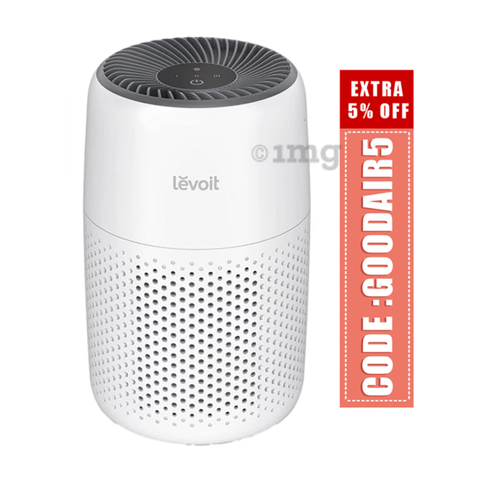 Levoit 300 Core Mini Air Purifier for Home | 3-stage HEPA filter with fragrance sponge air freshener | Quiet & Light-weight