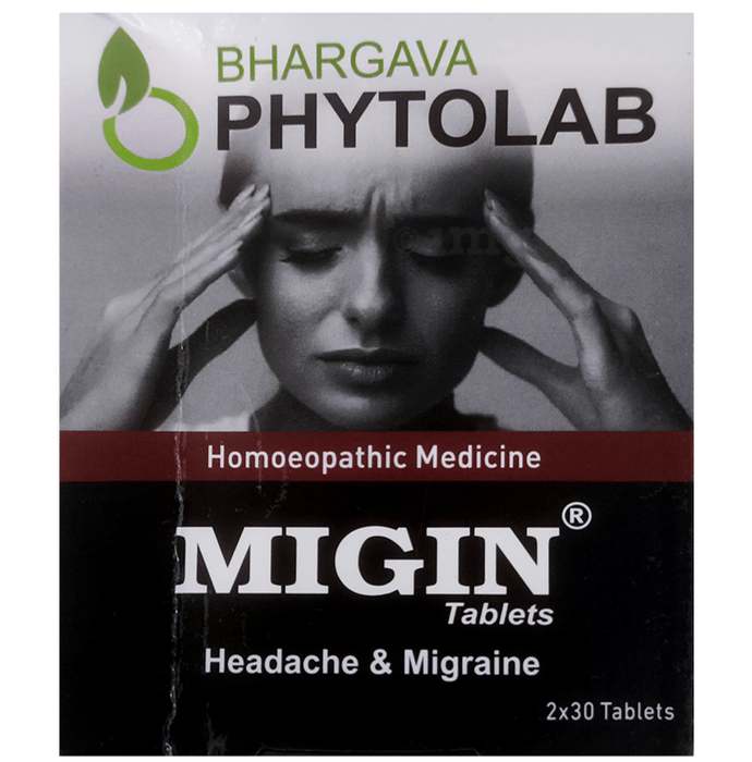 Bhargava Phytolab Migin Tablet (30 Each)