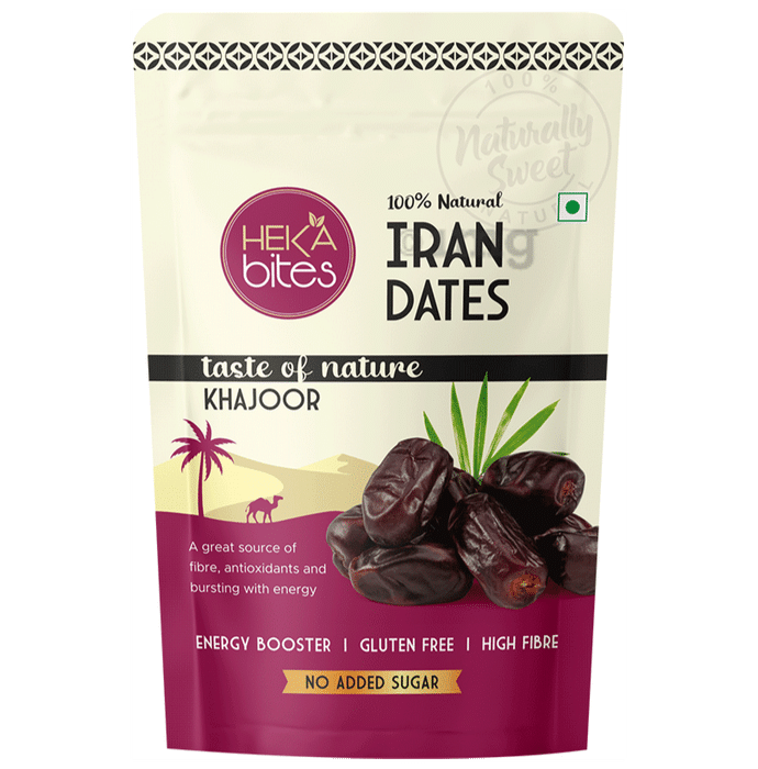Heka Bites Iran Dates No Added Sugar