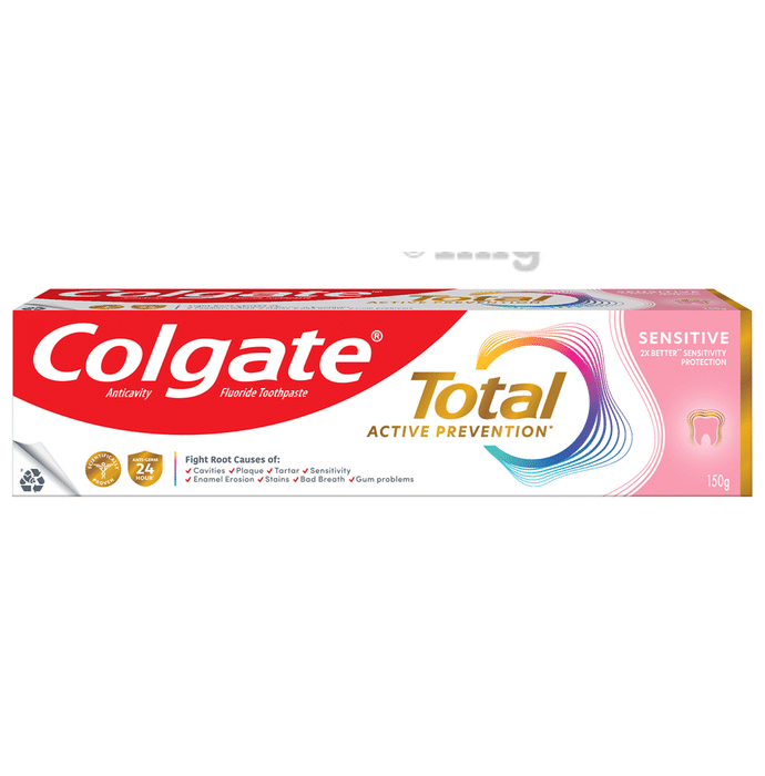 Colgate Total Toothpaste (150gm Each) Sensitive