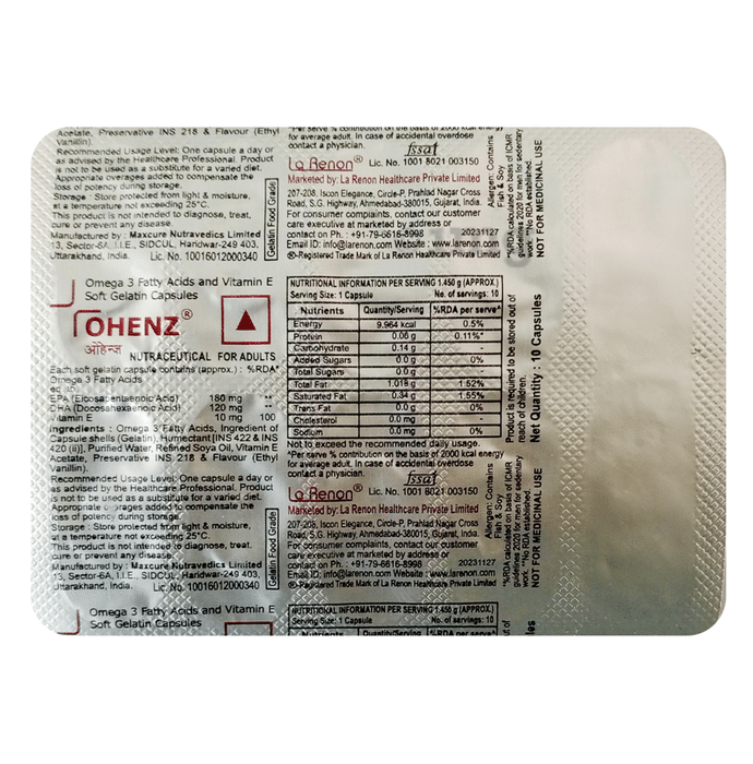 Ohenz Capsule