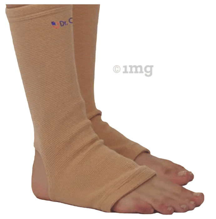 Dr. Odin AF 04 Anklet with Closed Heel Medium Beige