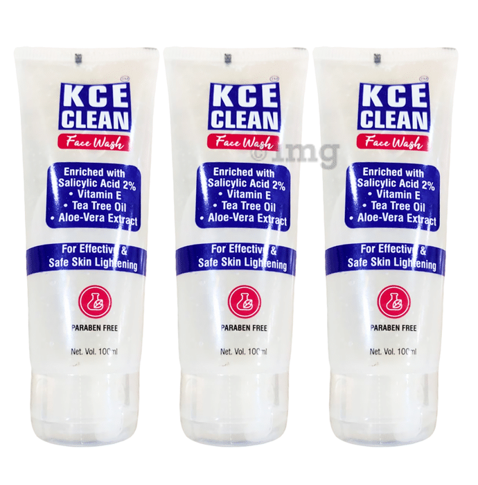 Kce Clean Face Wash (100ml Each) Paraben Free