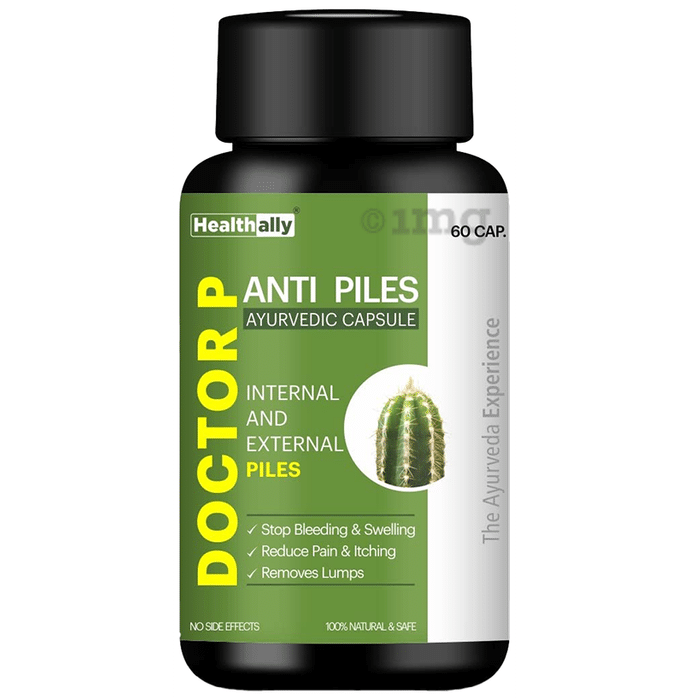 Healthally Doctor P Anti Piles Ayurvedic Capsule