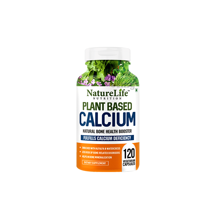 Nature Life Nutrition Plant Based Calcium Vegetarian Capsule