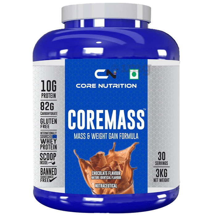 Core Nutrition Coremass Mass & Weight Gain Formula Powder Chocolate