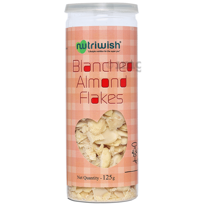 Nutriwish Blanched Almond Flakes
