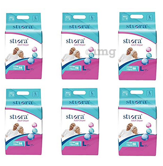 Stiora Adult Diaper (10 Each) Large
