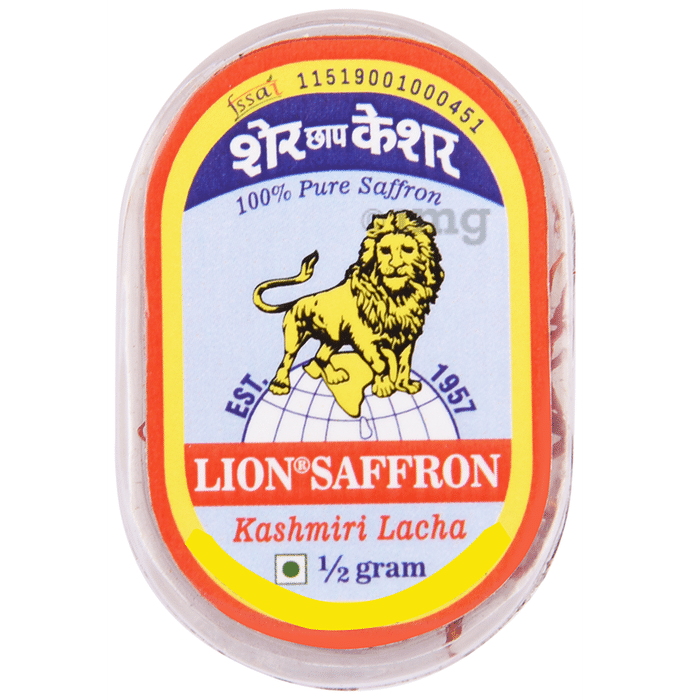 Lion Saffron Kashmiri Lacha (1/2gm Each)