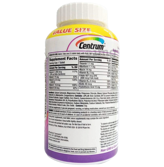 Centrum Tablet For Women: Buy jar of 250 tablets at best ...