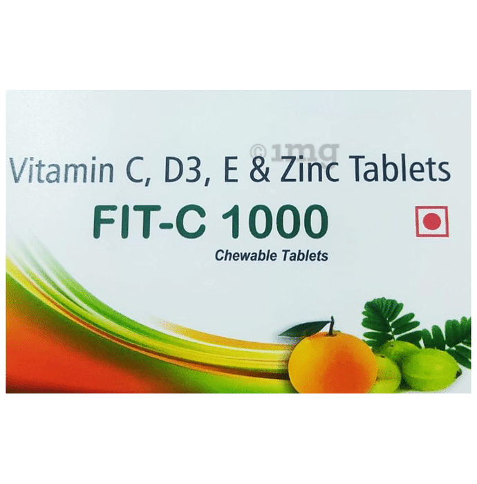 Fit-C 1000 Chewable Tablet
