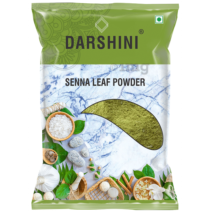 Darshini Senna Leaf/Sanay Patti/Sana Makki/Cassia Angustifolia Powder