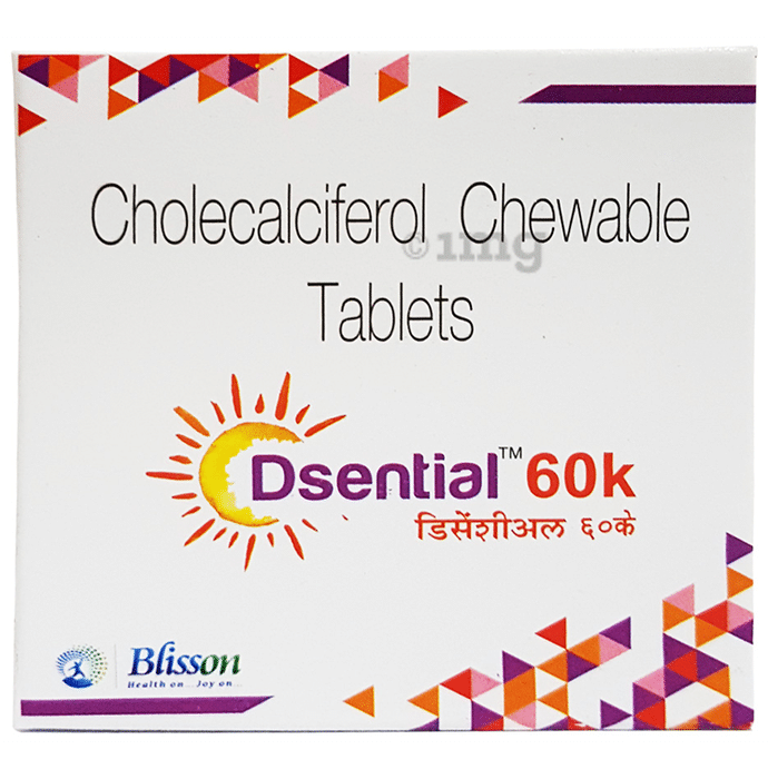 Dsential 60K Chewable Tablet