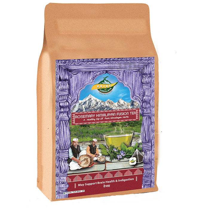 Pride Of Himalaya Rosemary Himalayan Fusion Tea Bag (2gm Each)