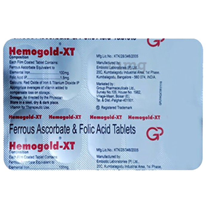 Hemogold-XT Tablet