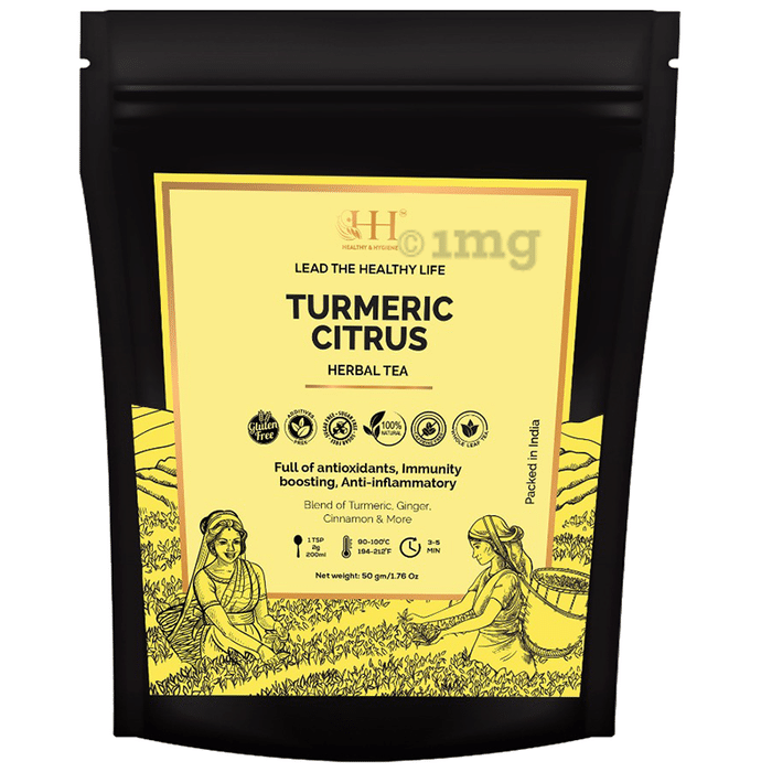Healthy & Hygiene Turmeric Citrus Herbal Tea