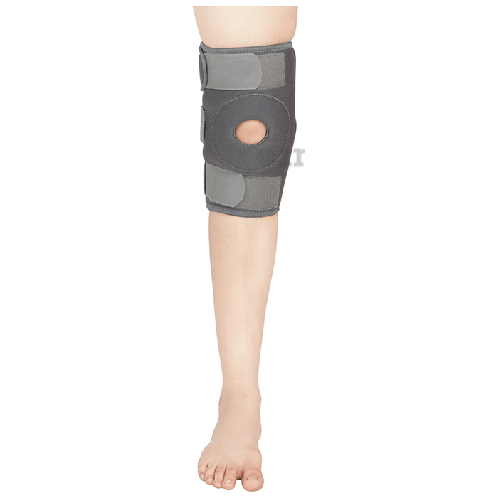 Longlife OCT 003 Hinge Knee Support Medium Grey