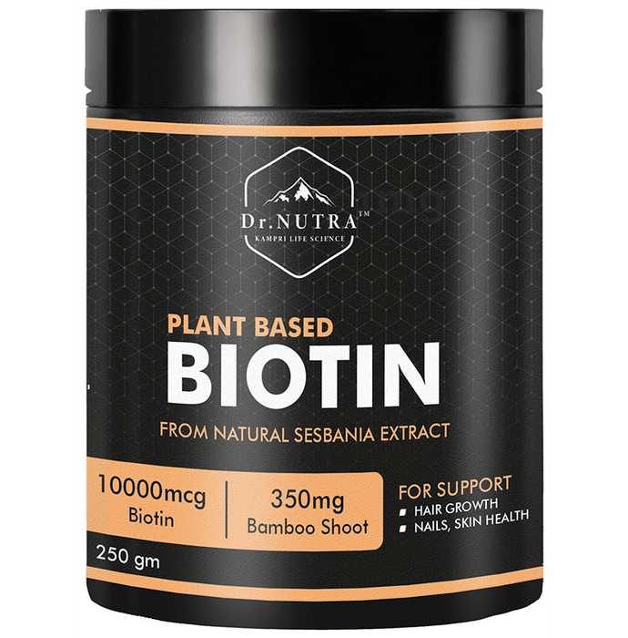 Dr. Nutra Plant Based Biotin Powder