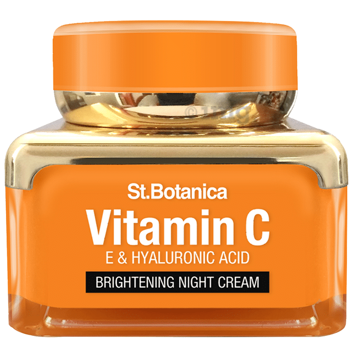 St.Botanica Vitamin C, E & Hyaluronic Acid Brightening Night Cream