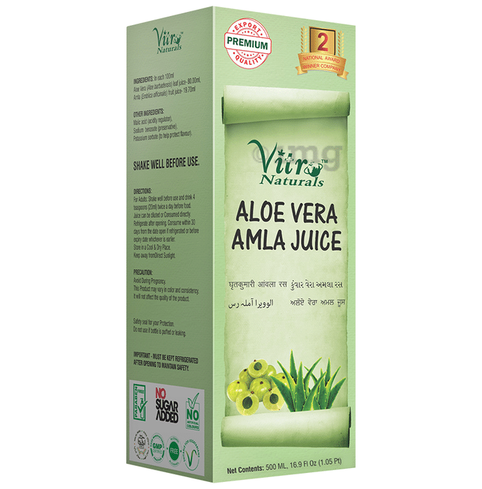 Vitro Naturals Aloe Vera Amla Juice