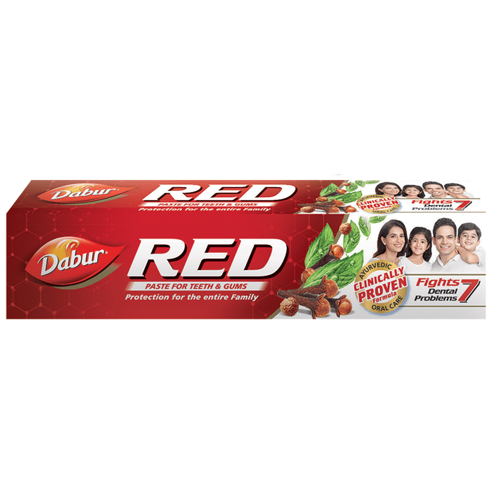 Dabur Red Toothpaste: Buy tube of 100 gm Toothpaste at best price in ...