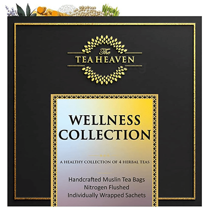 The Tea Heaven Wellness Collection Tea bag (6.5gm Each)