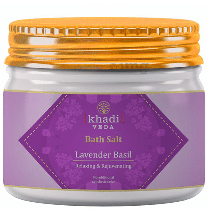 Khadi Veda Lavender Basil Bath Salt