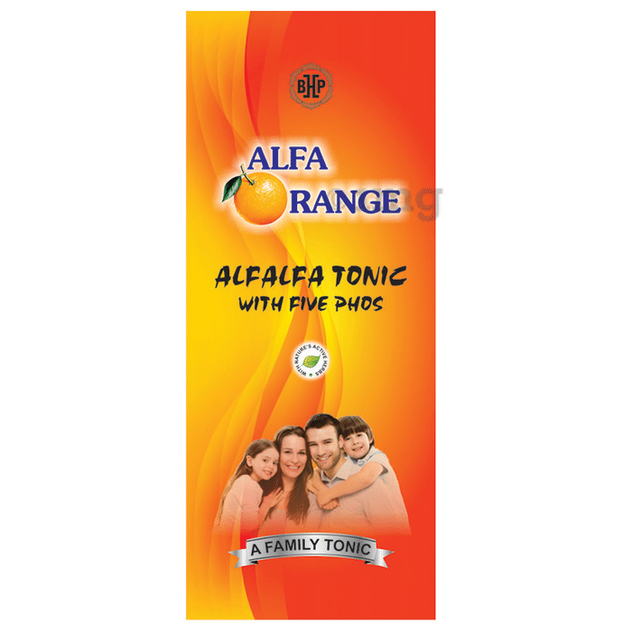 BHP Alfa Orange Alfalfa Tonic with Five Phos