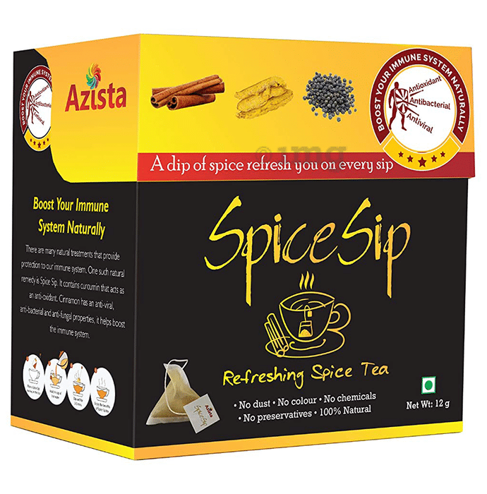 Spice Sip Refreshing Spice Tea Bag (6 Each)
