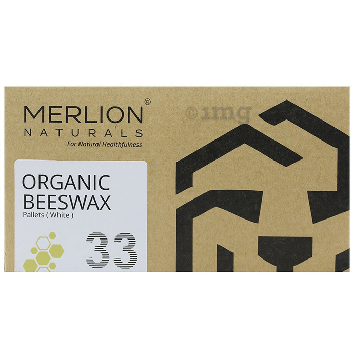 Merlion Naturals Organic Beeswax Pallets White