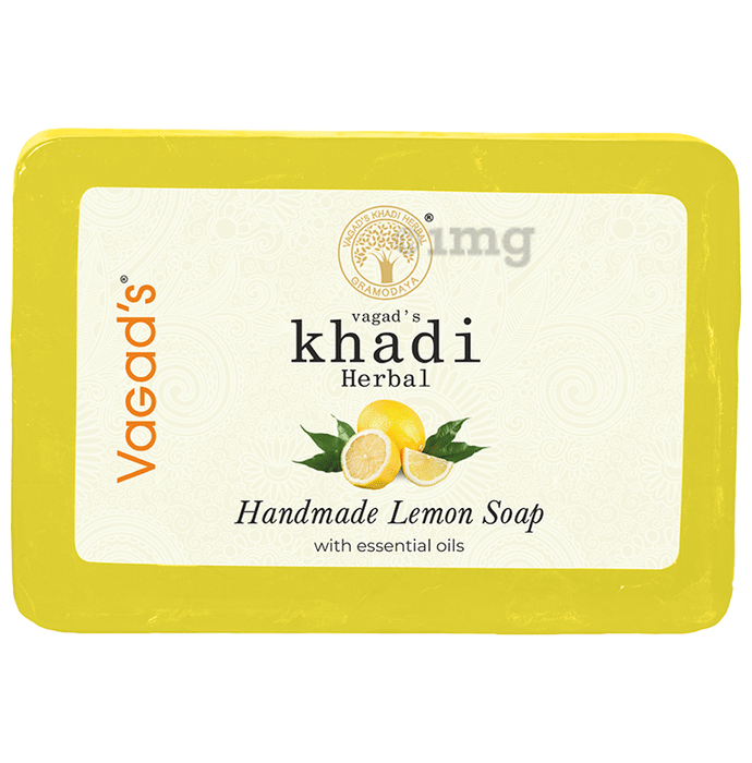 Vagad's Khadi Herbal Handmade Soap Lemon Soap