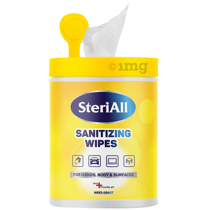 SteriAll Sanitizing Wipes (50 Each)