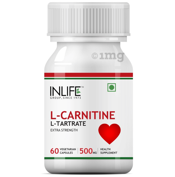 Inlife L-Carnitine L-Tartrate Vegetarian Capsule