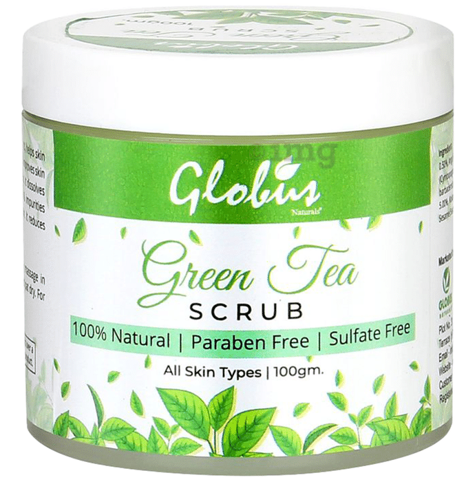 Globus Naturals Green Tea Scrub