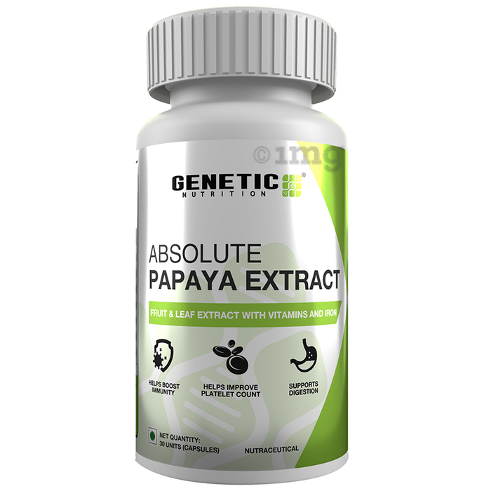 Genetic Nutrition Absolute Papaya Extract Capsule