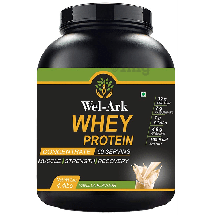 Wel-Ark Whey Protein Concentrate Powder Vanilla