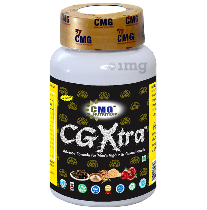 CMG Nutritions CgXtra Capsule Advance Formula for Men's Vigour & Sexual Health