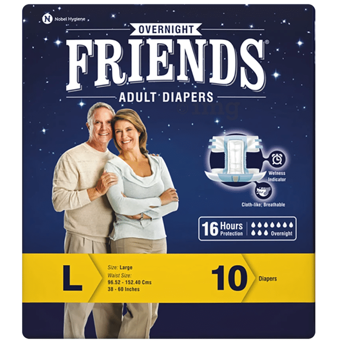 Friends Overnight Adult Diaper Large