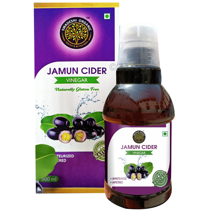 Swadeshi Organic Jamun Cider Vinegar