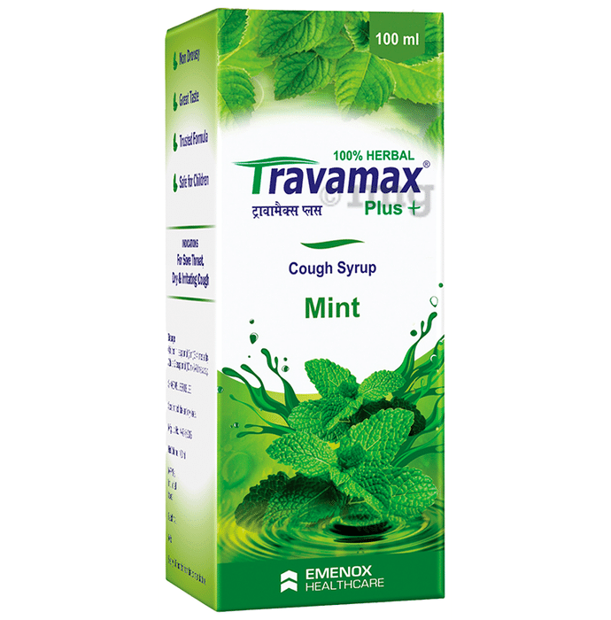 Travamax Plus Cough Syrup Mint