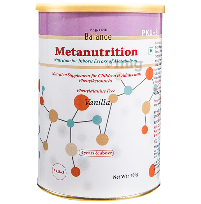 Pristine Balance Metanutrition PKU 3 (3 Years & Above) Powder Vanilla