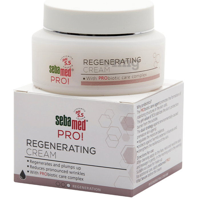 Sebamed Pro Regenerating Cream with Probiotic Care | Reduces Wrinkles