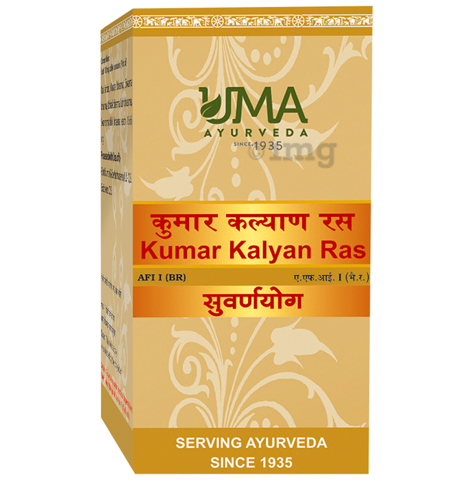 Uma Ayurveda Kumar Kalyan Ras Tablet (with Gold)