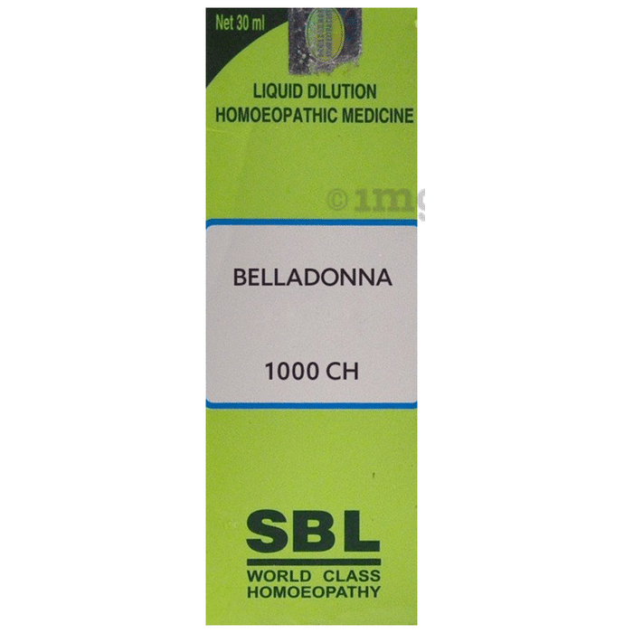 SBL Belladonna Dilution 1000 CH