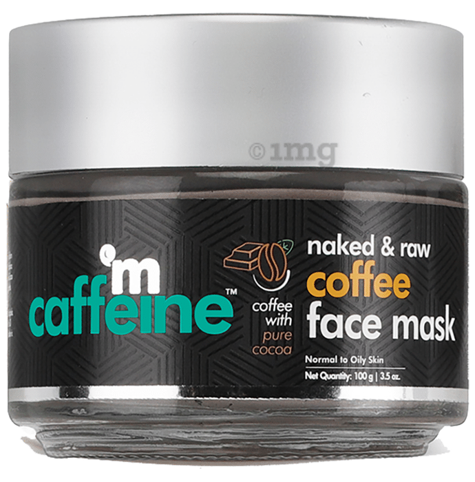 mCaffeine Naked & Raw Coffee Face Mask | For Normal to Oily Skin