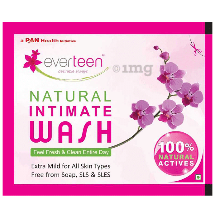 Everteen Natural Intimate Wash Sachet (7ml Each)