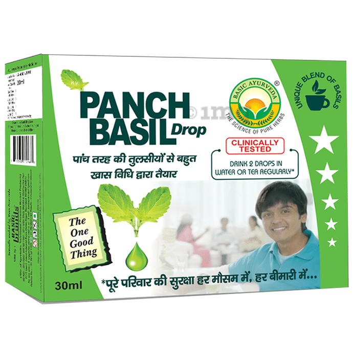 Basic Ayurveda Panch Basil Drop