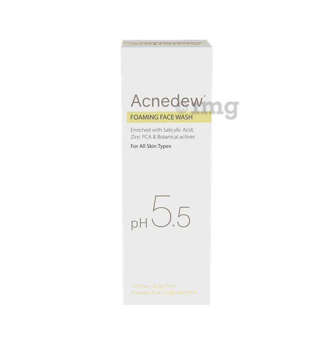Acnedew pH 5.5 Foaming Face Wash Buy pump bottle of 100 ml Face Wash